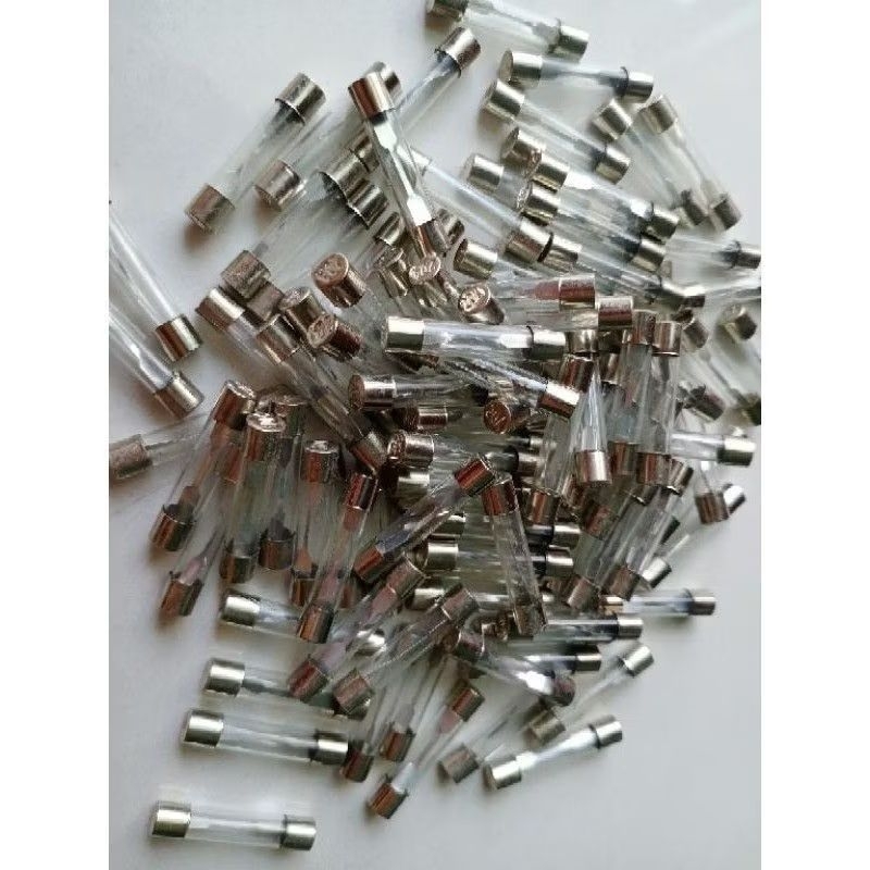 Jual fuse sekring sekering kaca / skring botol / sekring tabung 10A 15A ...