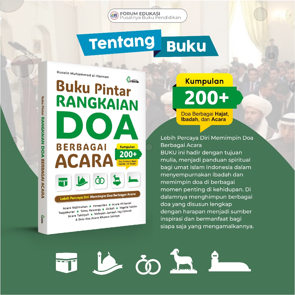 Jual BUKU PINTAR RANGKAIAN DOA BERBAGAI ACARA KUMPULAN 200+ DOA ...