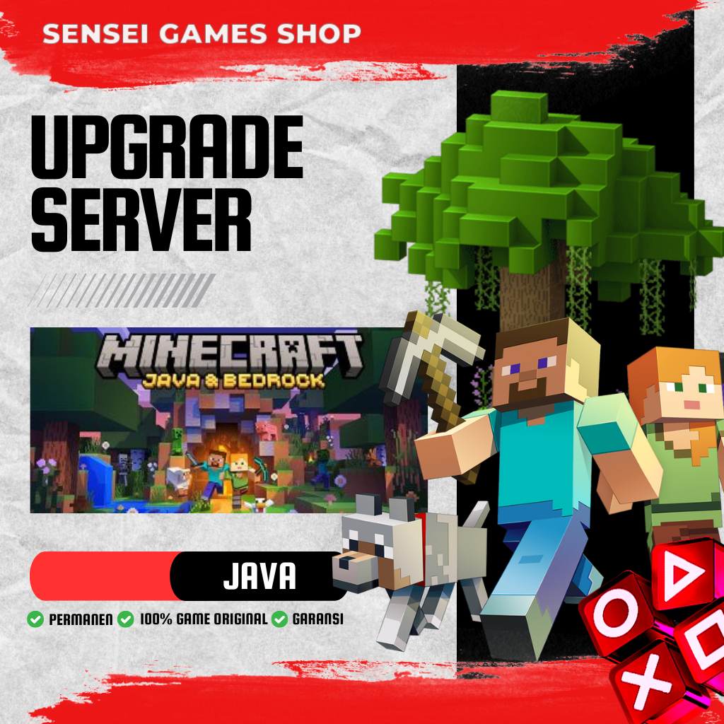 Jual UPGRADE SERVER MINECRAFT JAVA - Server Upgrade Minecraft | Shopee ...
