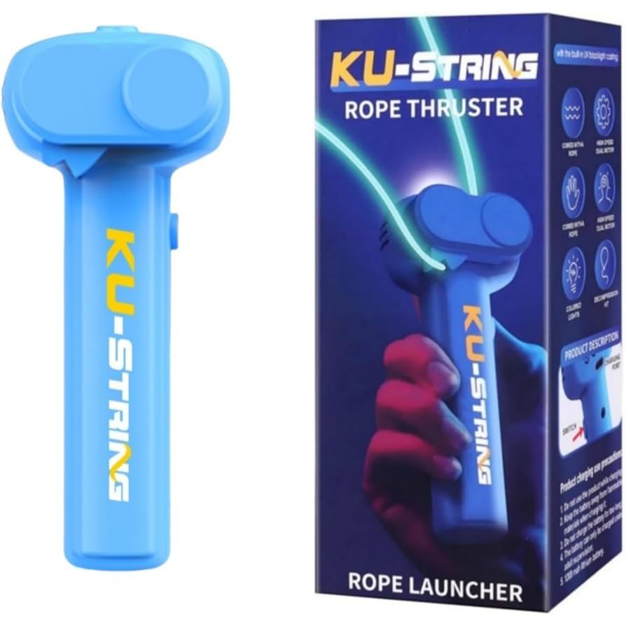 Jual Rope Thruster Launcher, Glow in The Dark/Mainan Rope Thruster ...