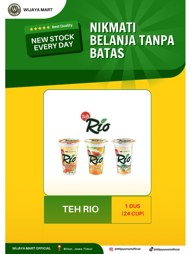 Jual TEH RIO (HARGA PER BOX) | Shopee Indonesia