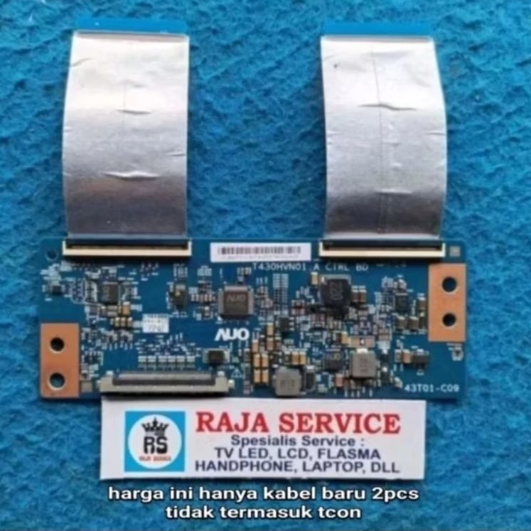 Jual kabel tv polytron PLD 43TS153 PLD43TS153 lvds flaxible dari tcon ...