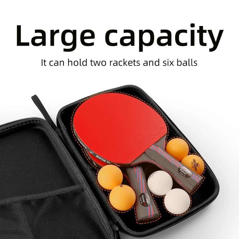 Jual Hard Cover Raket Tenis Meja EVA Casing Protective Hardcase Bet ...