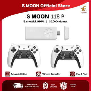 SMOON118P - PLAYGAME - DOUBLE STICK - 30.000+ GAMES - FOR TV + COMPUTER + PROYEKTOR - NO NEED WIFI