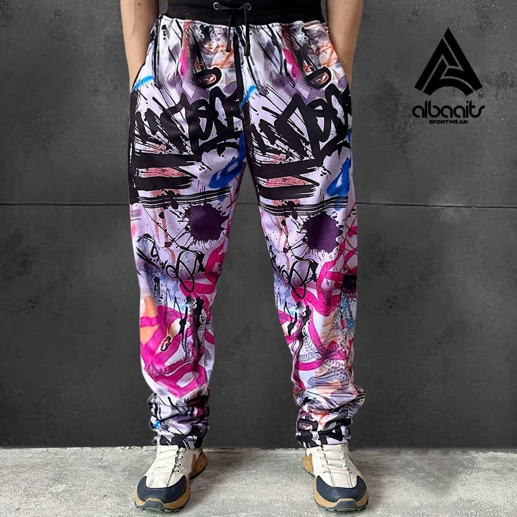 Jual Joger graphity printing abstrak celana panjang pria wanita ...