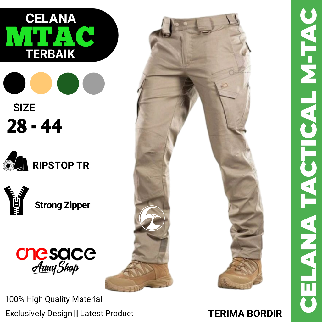 Jual ONESACE Celana Cargo Tactical Mtac Series Bahan Ripstop Tornado ...