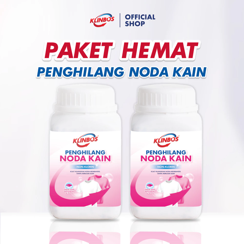 KLINBOS Botol Penghilang Noda Kain Noda Jamur dan Menguning