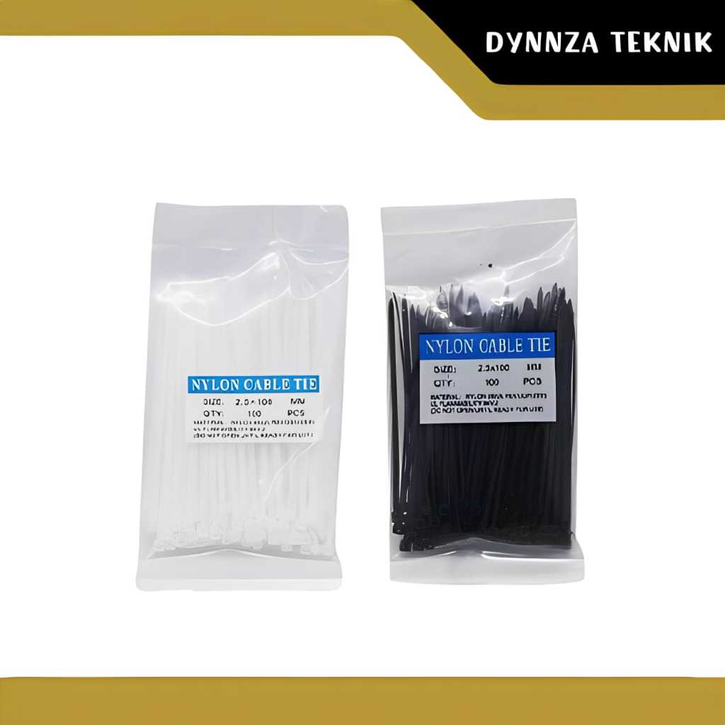 Jual Cable Tie 2.5 x 100mm/Tali Segel 2.5x100mm/Kabel Ties 100mm ...