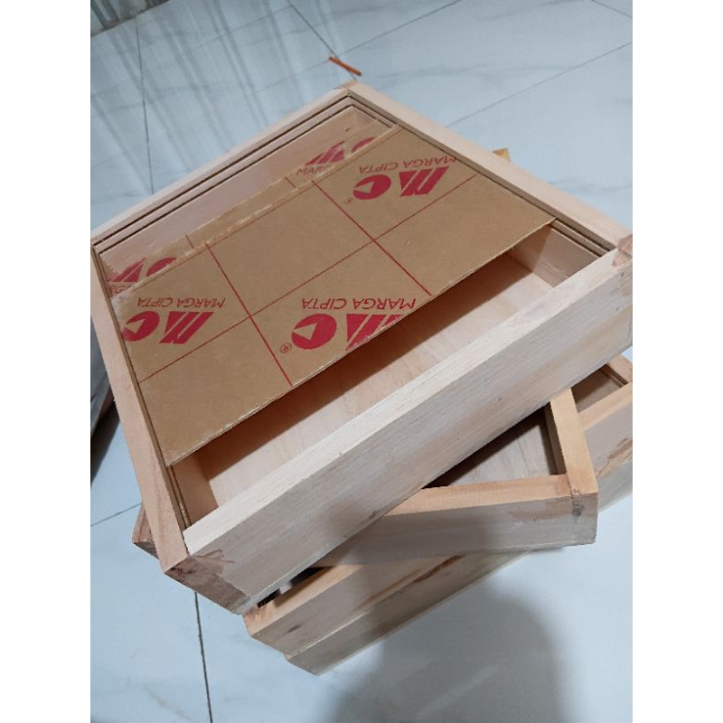 Jual box donut custom sleding/geser | Shopee Indonesia