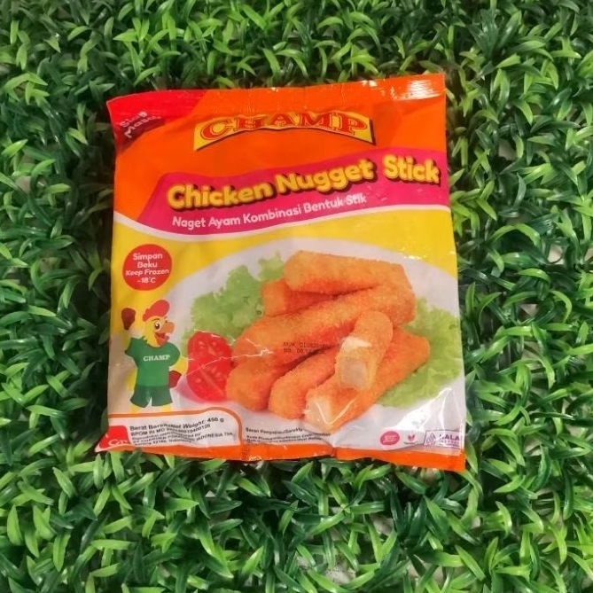 Jual Champ Naget Ayam Kombinasi Bentuk stik (Combination Chicken Nugget ...