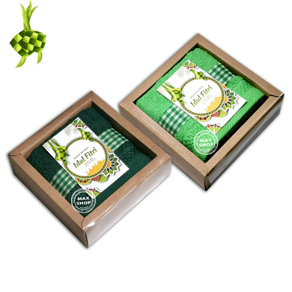 Hampers Souvenir Bingkisan Handuk Idul Fitri - Lebaran Gift Hantaran Eid Mubarak