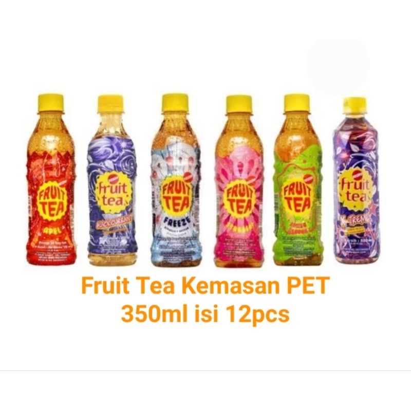 Jual Fruit tea kemasan pet 350ml | Shopee Indonesia