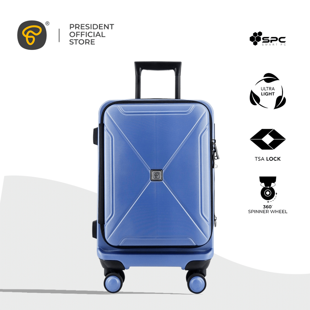 Jual Tas Koper President Luggage Hard Case HEXA V2 24 inch