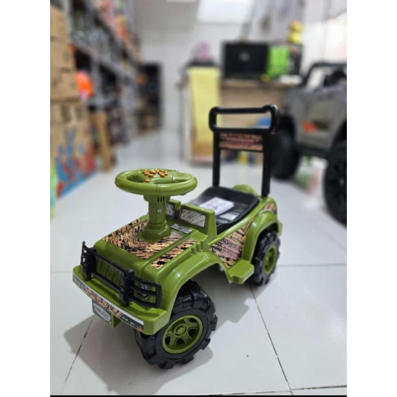 Mainan anak ride on mobil dorong bisa di naiki JR 551 PJ 637 Rambo 891 MP  892 jeep polisi SHP