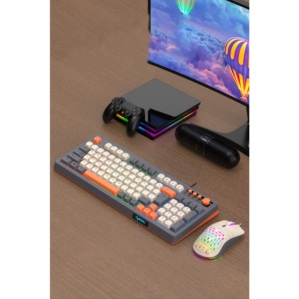Jual MA Set Keyboard Gaming K98 E-sports Jerman dengan Kabel, Switch ...