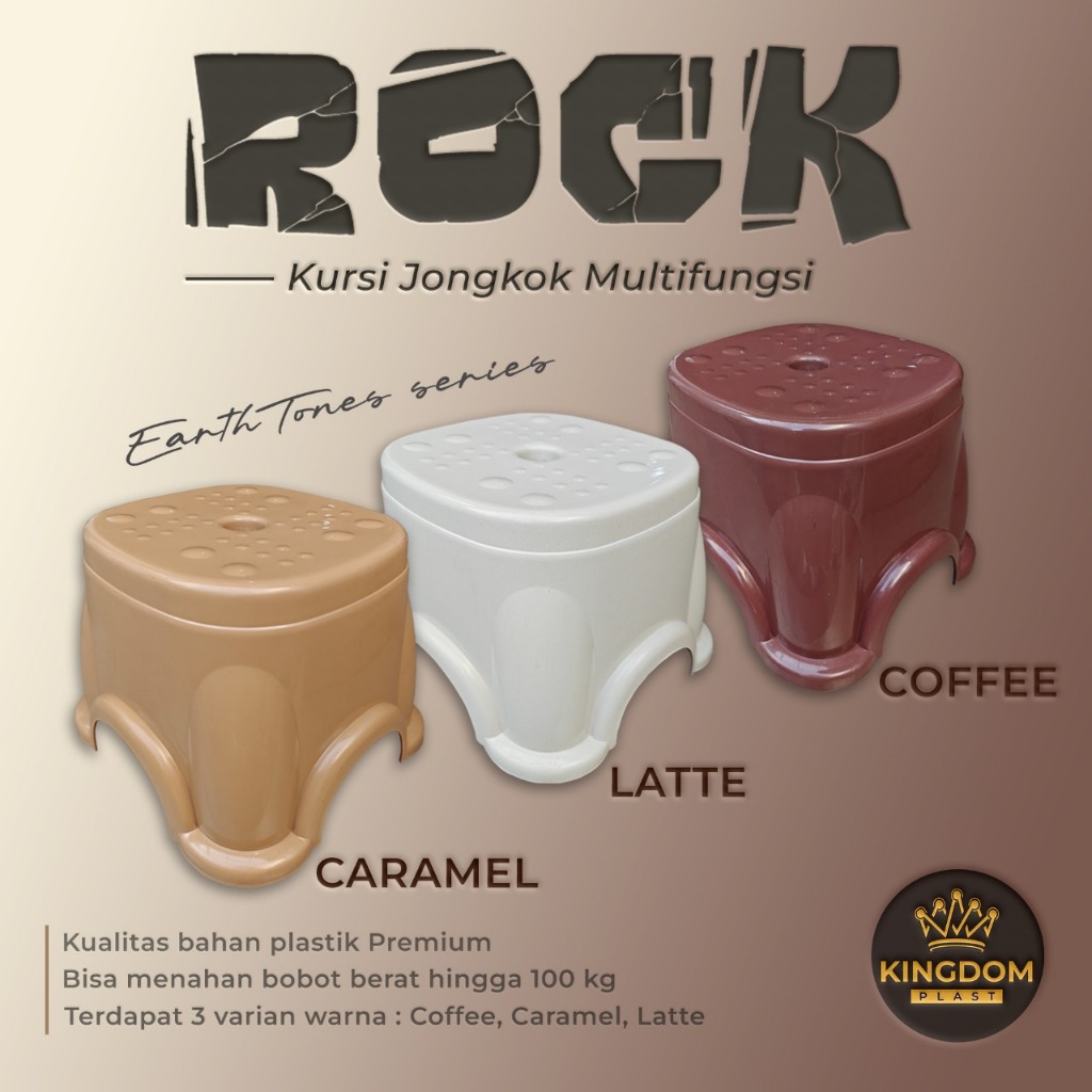 Jual [READY STOCK] KINGDOM PLAST ROCK KURSI / BANGKU ANAK TUMPUK ...