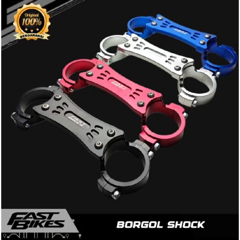 Jual BORGOL SCHOK DEPAN RX KING MODEL TK PRO Full CNC Stabilizer sok ...