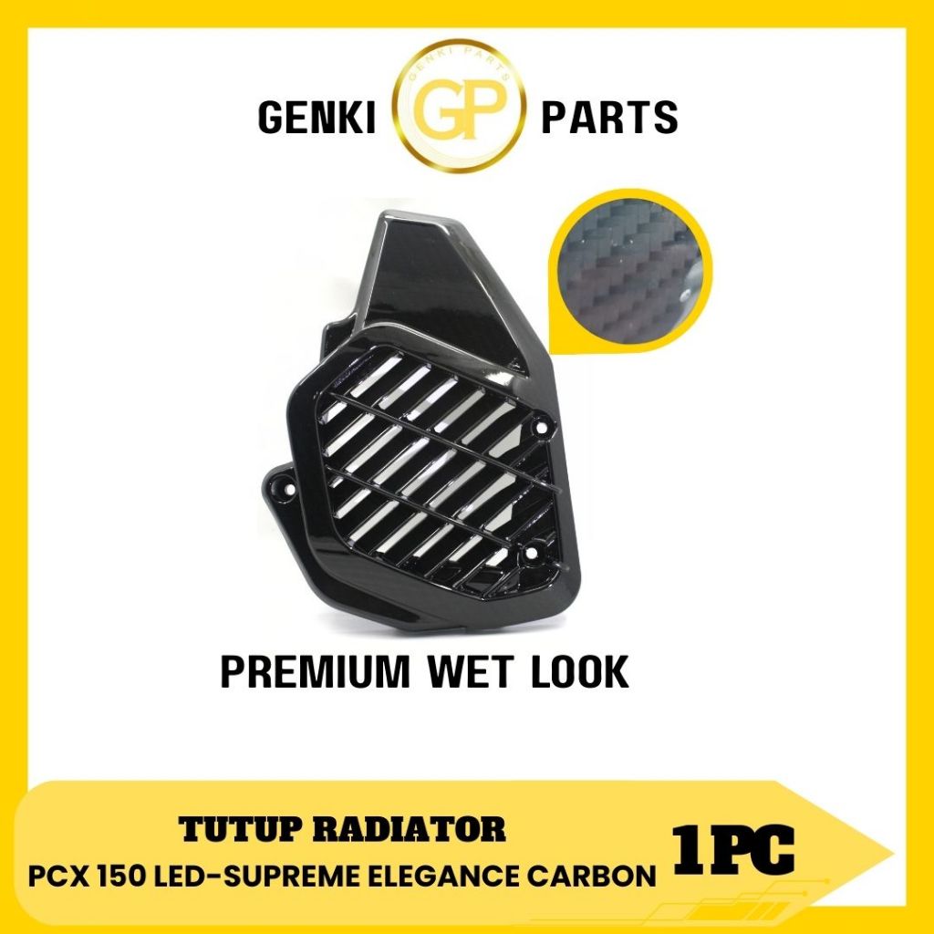 Jual GENKI-PARTS/TUTUP-RADIATOR/COVER/PENGAMAN/COOLER/MOTOR/HONDA/PCX ...