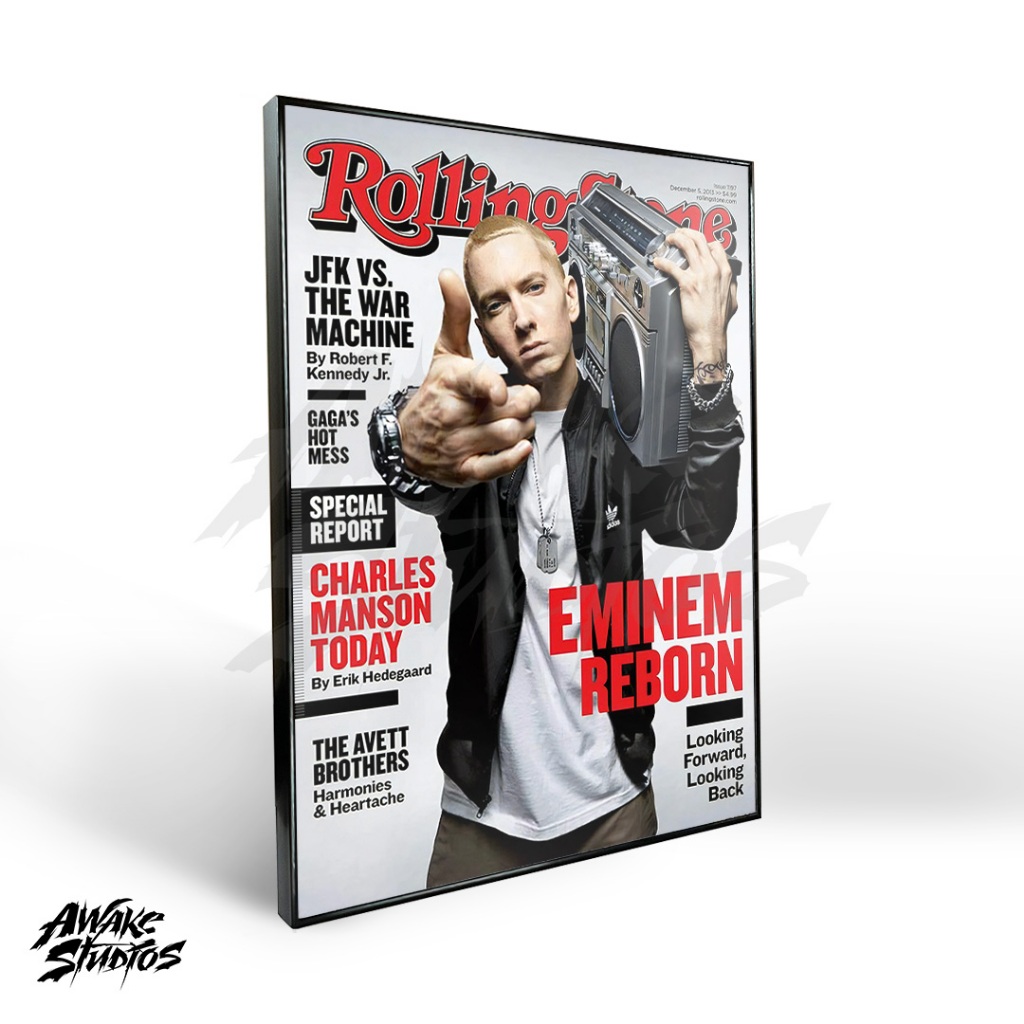 Jual Poster Frame Hip Hop / Rap Versi Magazine - Frameblock | Shopee ...