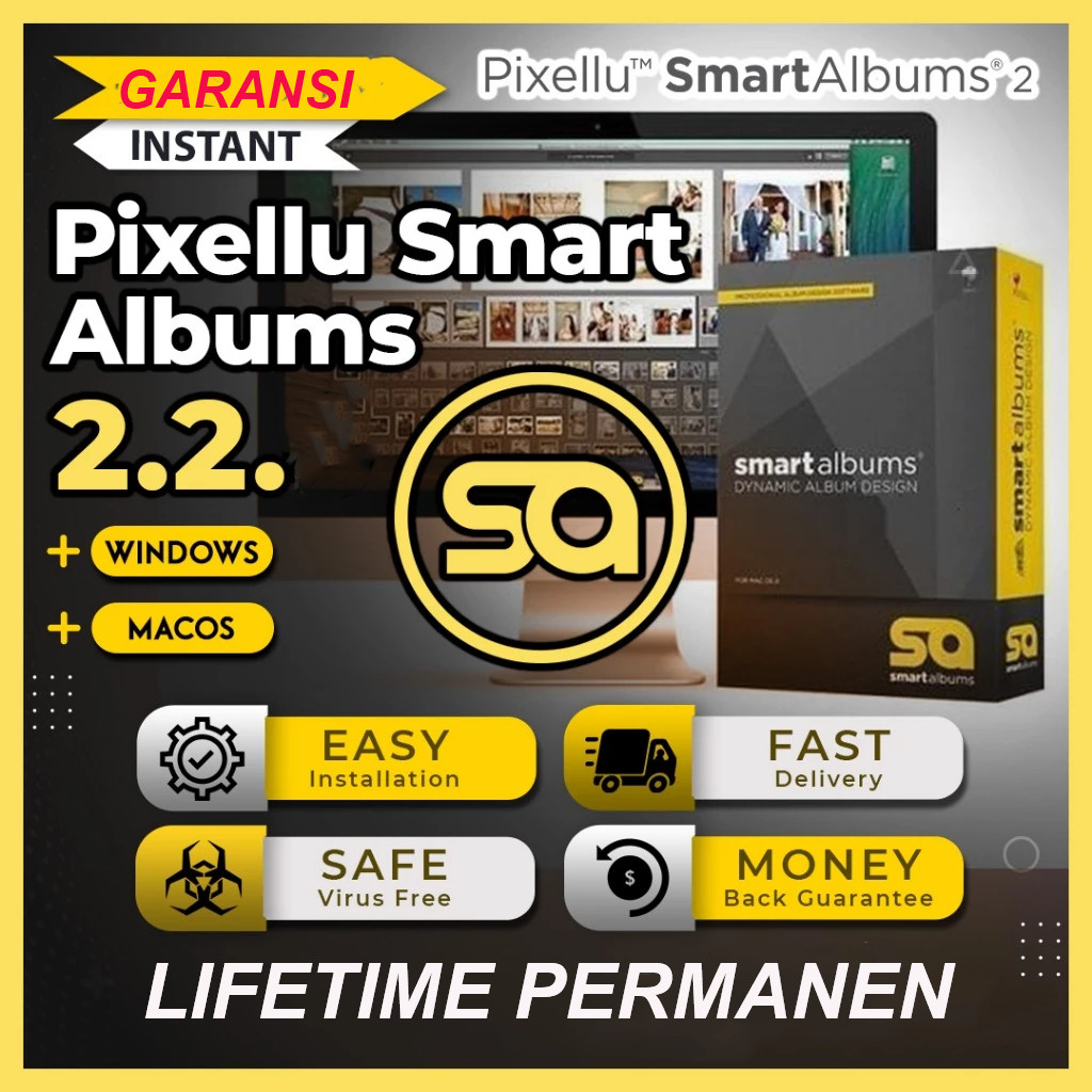 Jual Pixellu Smart Albums Aplikasi untuk buat Gallery Koleksi Album ...