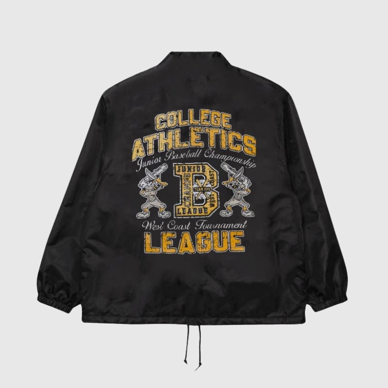 Jual Ozeysx Jaket Coach Black Rabbit Baseball Parasut Pria Wanita ...