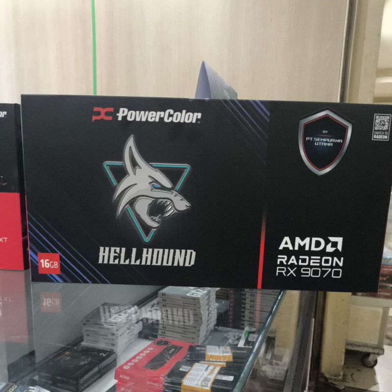 Jual PowerColor RX 9070 Hellhound 16GB GDDR6 | Shopee Indonesia