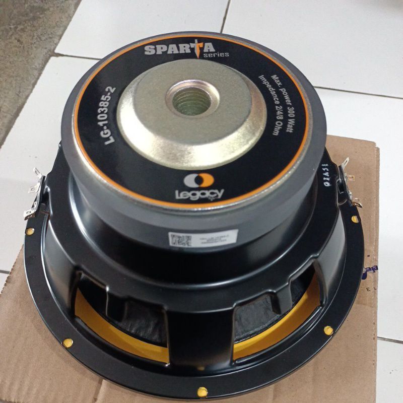 Jual speaker legacy sparta 10 inc LG-10385-2 sparta subwoofer | Shopee ...