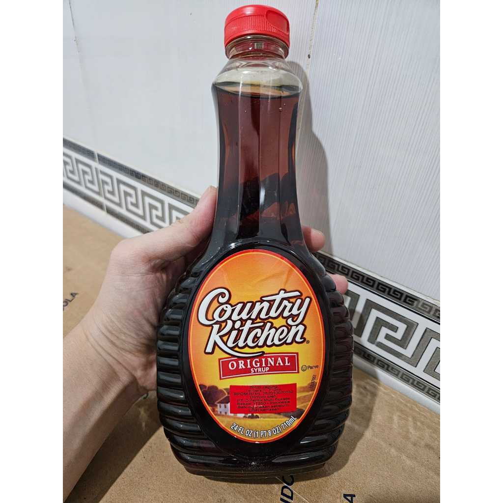 Jual Country Kitchen Maple Syrup / Log Cabin / Corn Syrup / Sirup ...