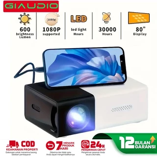 YG300 Mini Proyektor 4K HDMI LED Portable Theater