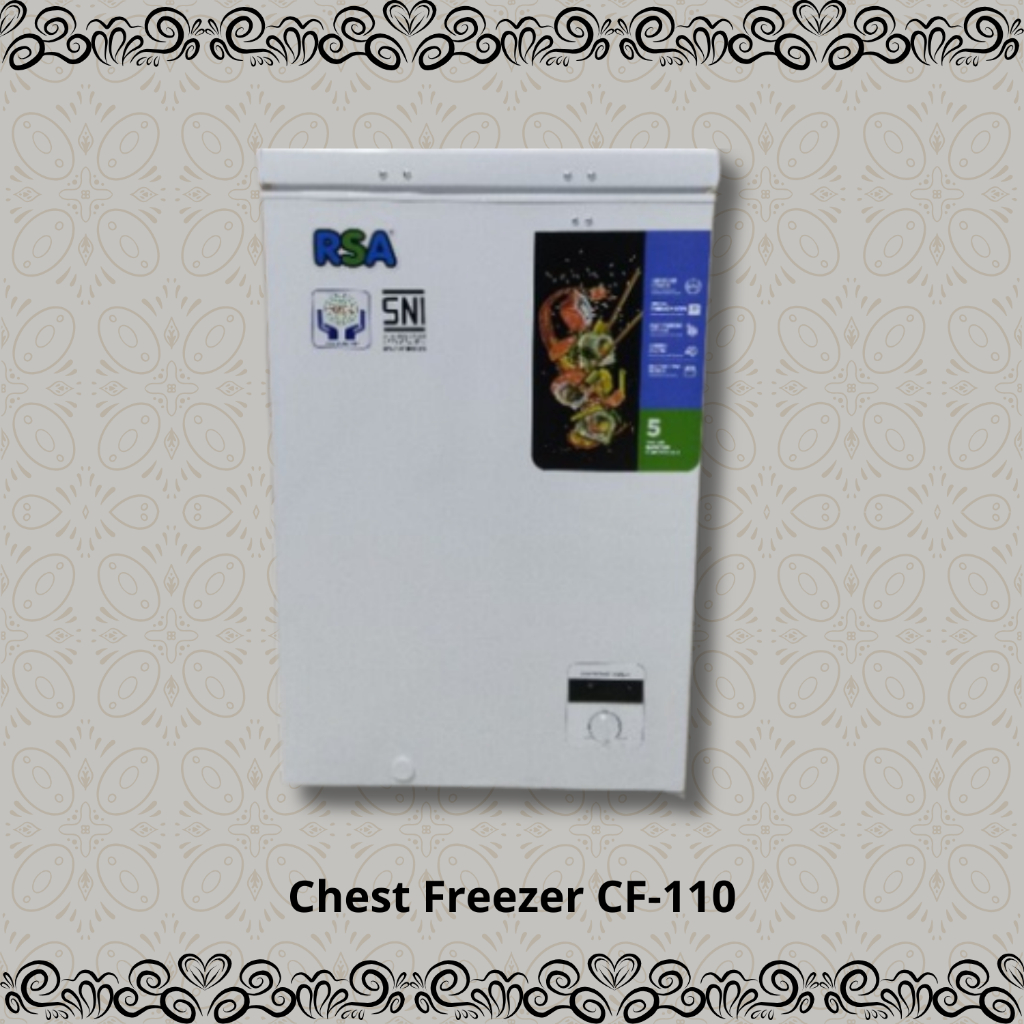 Jual RSA Chest Freezer CF-110 Box Pembeku | Shopee Indonesia