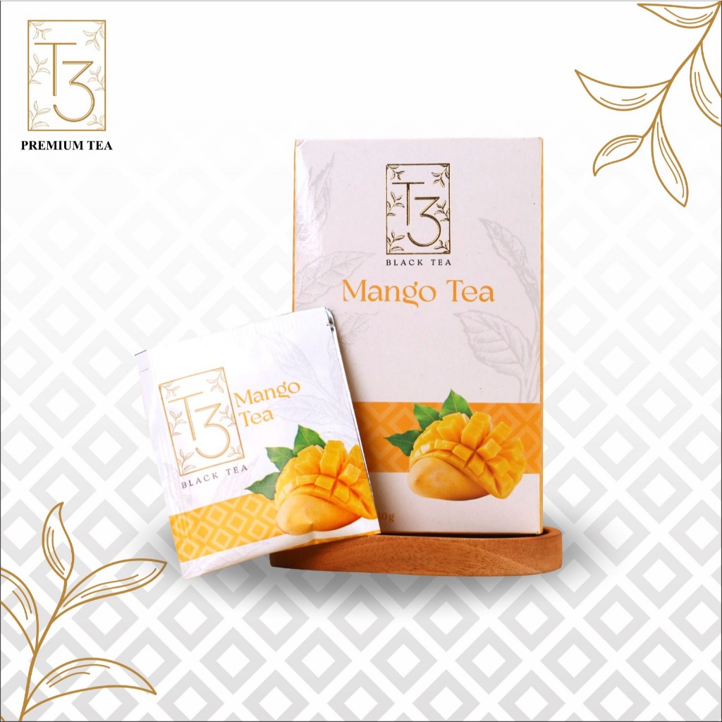Jual T3 Teh Hitam Celup Rasa Mangga (Mango Black Tea) - Menyegarkan ...