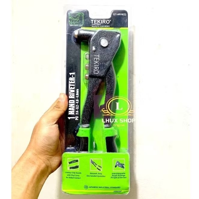 Jual TEKIRO HAND RIVETER / TANG RIVET / TOOLS - ALAT PERKAKAS - KUNCI ...