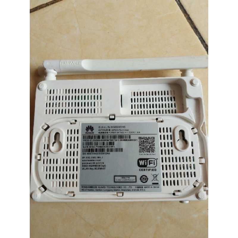 Jual Modem ONT Huawei GPON HG8245H5 Port Hijau/Biru | Shopee Indonesia