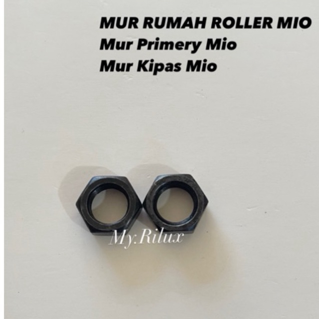 Jual Mur Pully CVT Depan Mio M12 x 1,25 Kunci 17 Rumah Roller Mur kipas ...