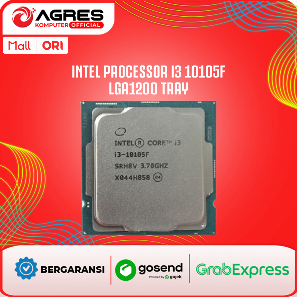 Jual INTEL PROCESSOR I3 10105F LGA1200 1Y TRAY | Shopee Indonesia