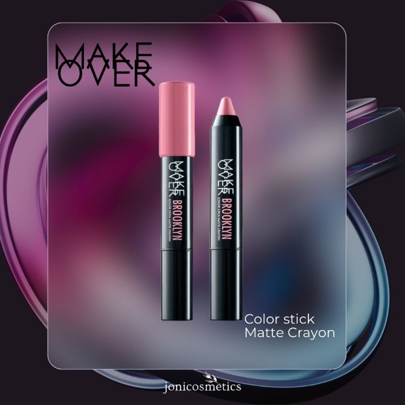 Jual Make over Color stick Matte Crayon | Shopee Indonesia