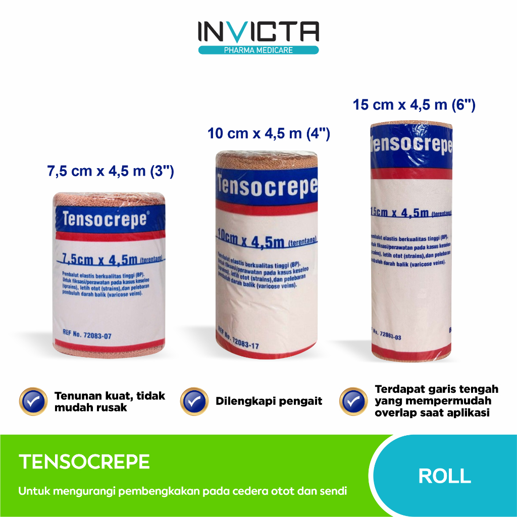 Jual Essity Tensocrepe Perban Elastis (Perban Keseleo Dan Fraktur Patah ...