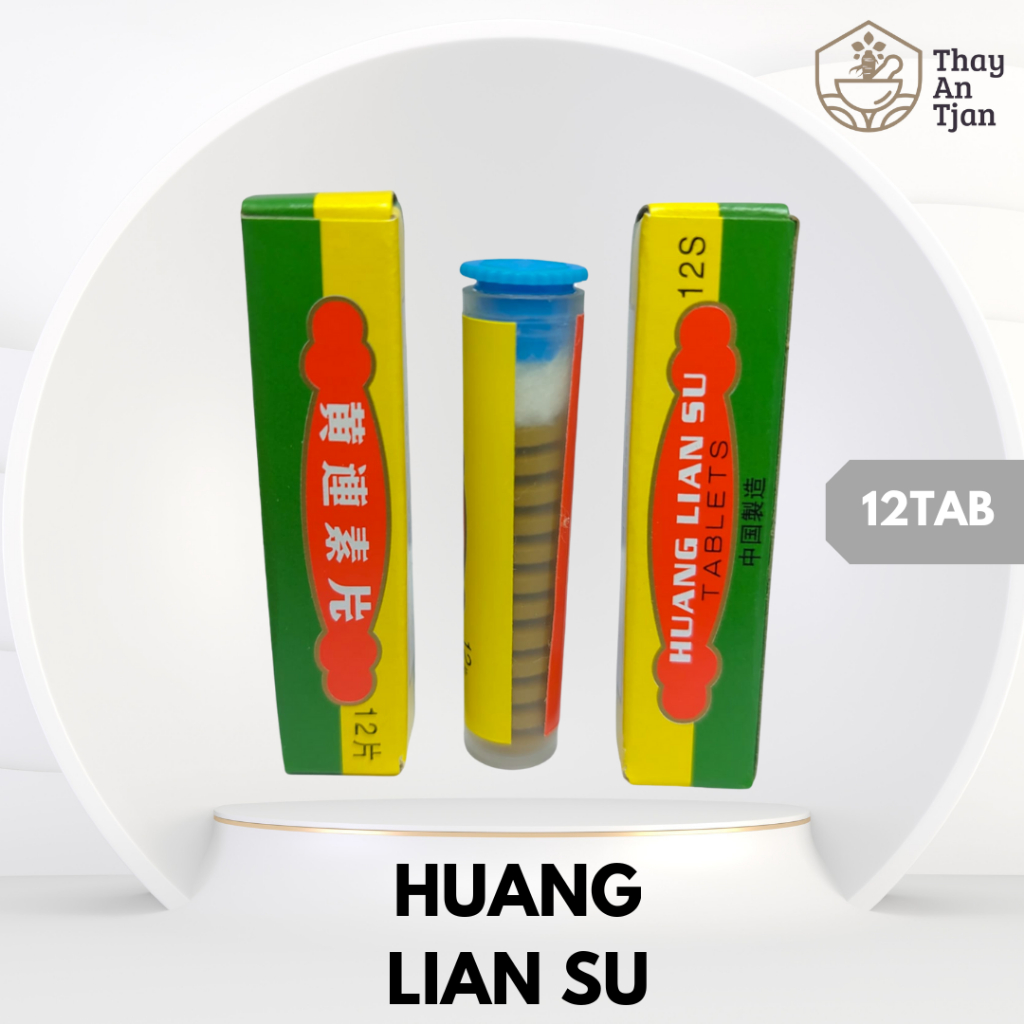 HUANG LIAN SU TABLET | OBAT DIARE | OBAT SAKIT PERUT | OBAT MENCRET