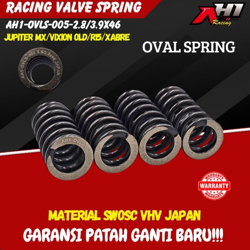 Jual PER KLEP OVAL AH1 RACING JUPITER MX OLD MX NEW VIXION OLD R15 V1 ...