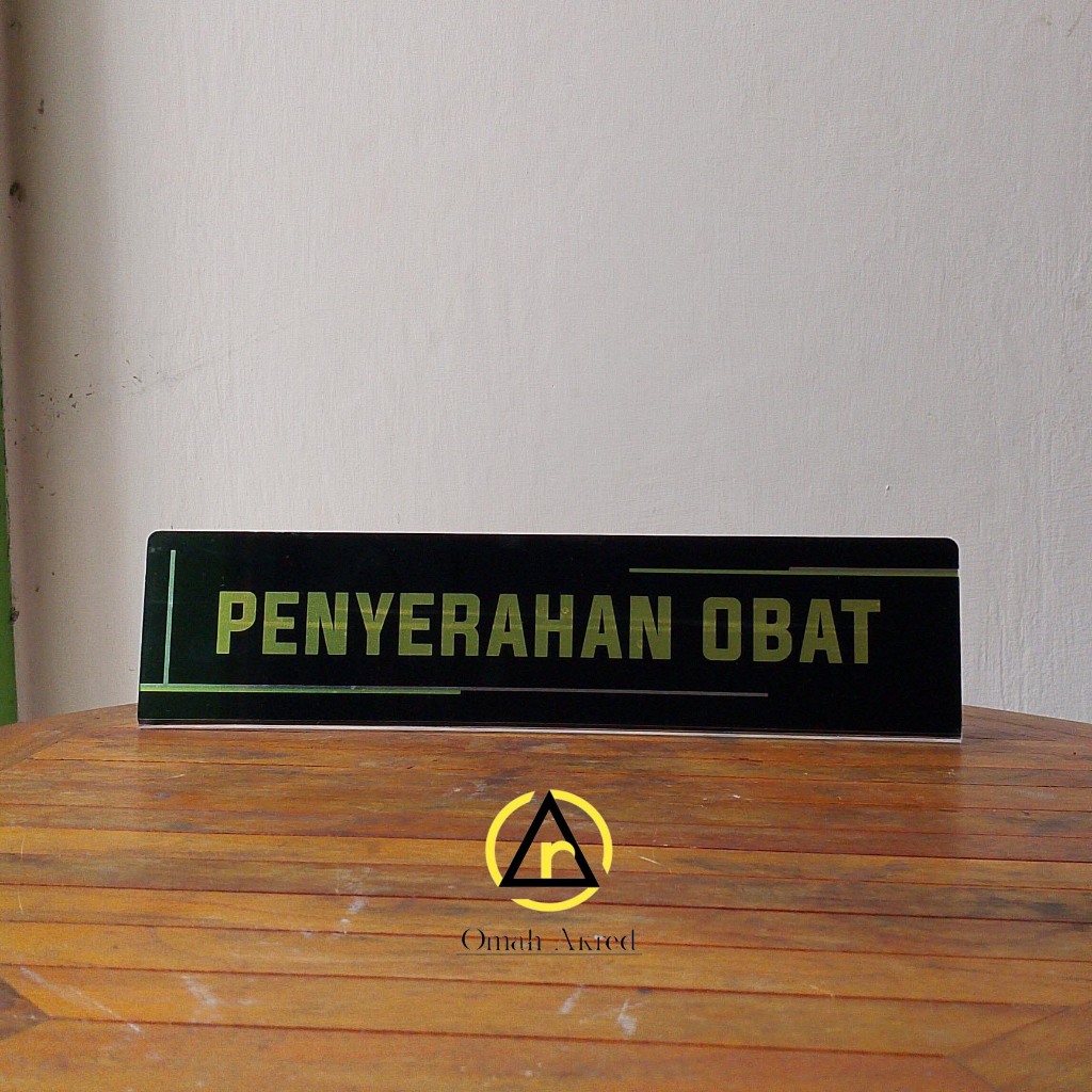 Jual Akrilik Meja - Akrilik Penyerahan Obat - Apotek - Farmasi ...