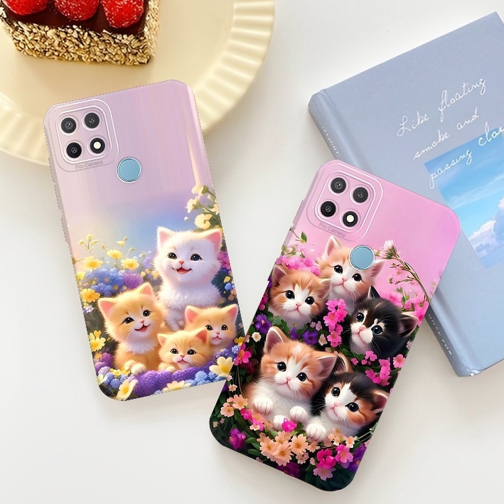 Jual [GC01] Case Oppo A15/A15s/A35 Motif KUCING LUCU - Case Kekinian ...