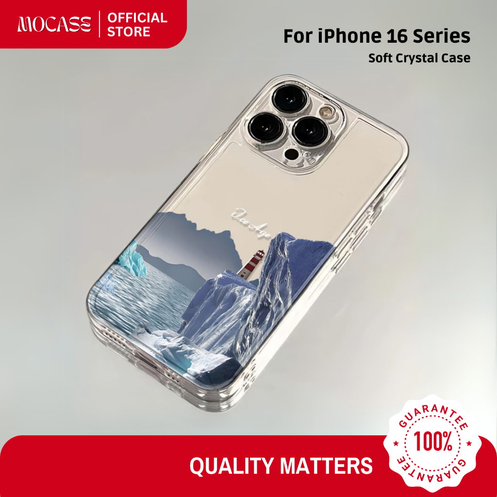 Jual MOCASE Soft Crystal Case - Frozen Horizon | Casing iPhone 16 Pro ...
