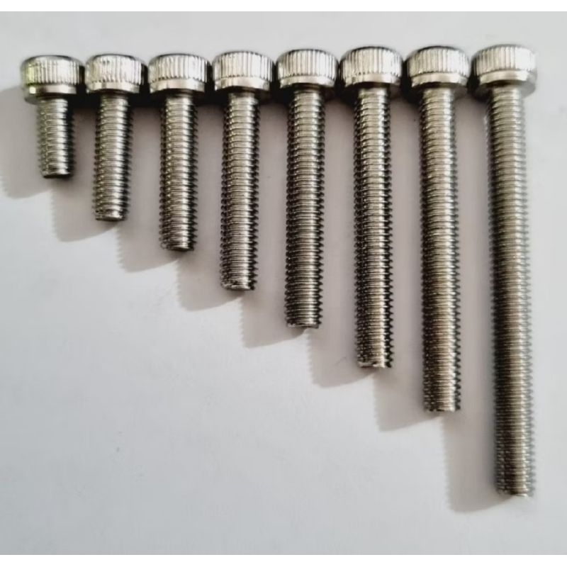 Jual baut L nekel 6×30 drat 10 kunci L5 | Shopee Indonesia