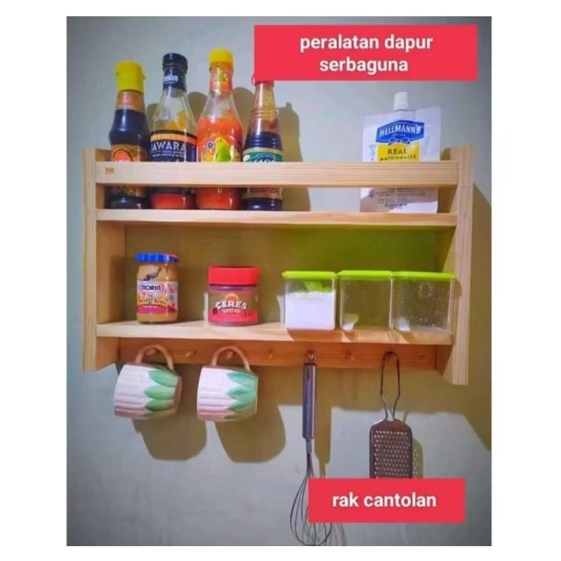 Jual Rak Dapur / Peralatan Daur / Rak Cantolan | Shopee Indonesia
