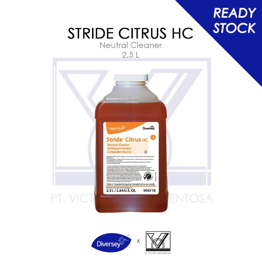 Jual Diversey Stride Citrus HC - Neutral Cleaner | Shopee Indonesia