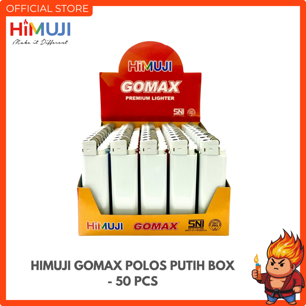 Jual Korek Api Himuji Polos Putih Box - 50 Pcs | Shopee Indonesia