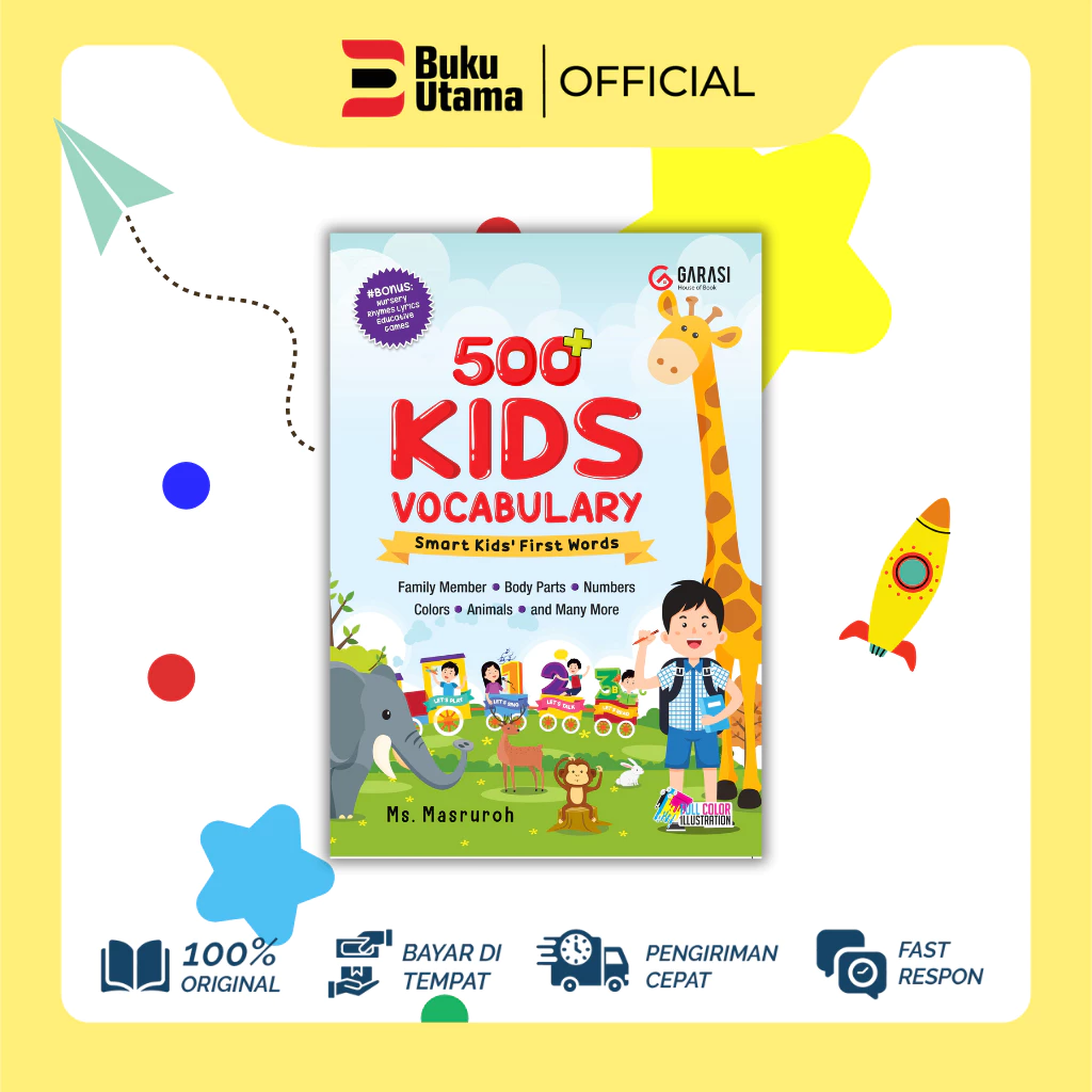 Gambar produk 500 Kids Vocabulary