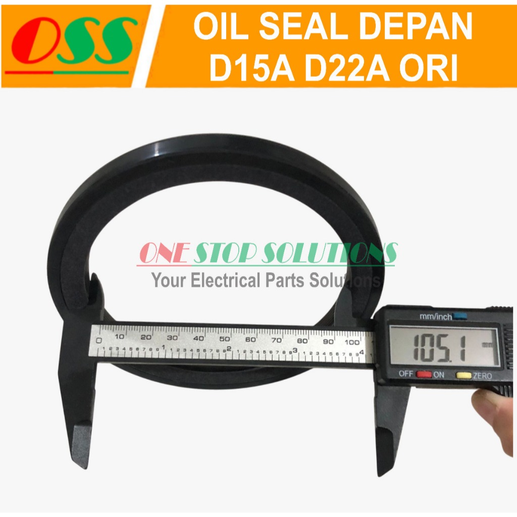 Jual OIL SEAL CRANKSHAFT FRONT DEPAN 1206-00 ORIGINAL UNTUK ENGINE VMAN ...