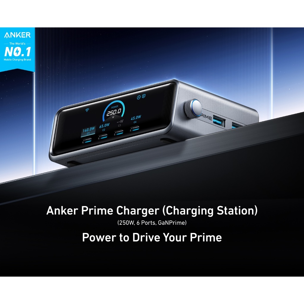 Jual ANKER A2345 - Anker Prime Smart Ultra-Powerful Multi-Port Desktop ...