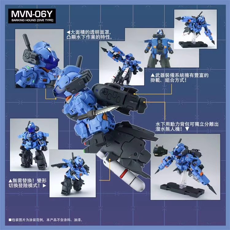 Jual Baichuan Model Canned Squad Unit CSU 004 CSU 004 CSU 005 Plamo ...